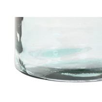 Vase Home ESPRIT Durchsichtig Binsen Recyceltes Glas natürlich 35 x 35 x 45 cm