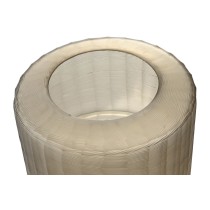 Vase Home ESPRIT Crystal Modern 18 x 18 x 12 cm
