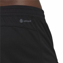 Damen-Sportshorts Adidas Pacer 3 Stripes Knit Schwarz