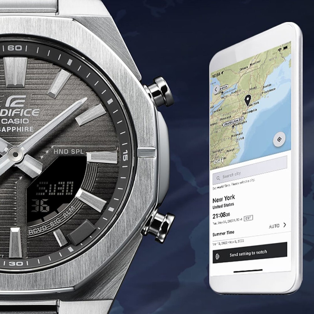 Herrenuhr Casio ECB-S10D-8AEF
