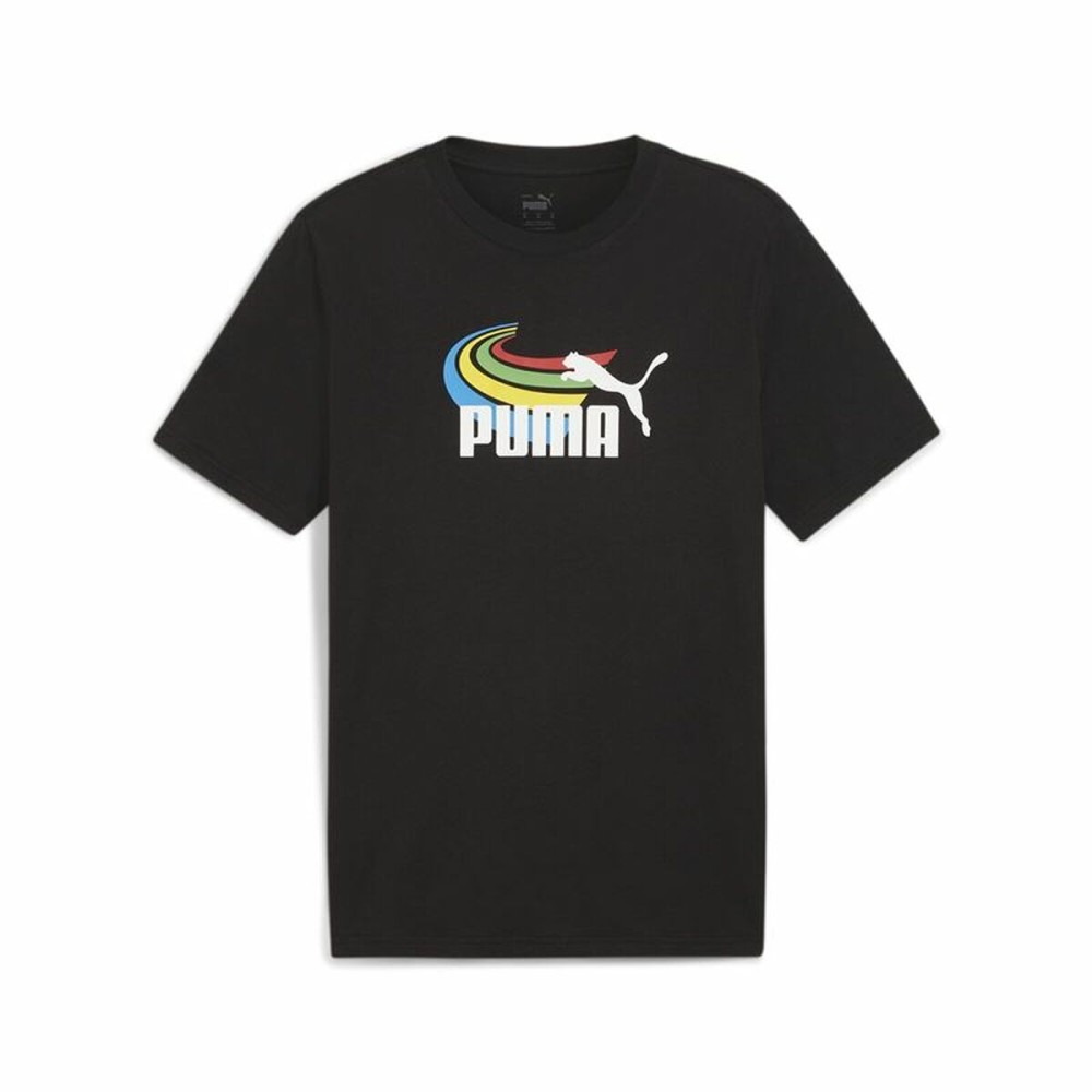 Men’s Short Sleeve T-Shirt Puma  GRAPHICS Summer Black