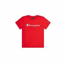 Kurzarm-T-Shirt für Kinder Champion Crewneck Rot