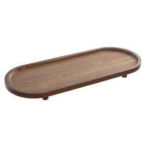 Tablett für Snacks Home ESPRIT natürlich 48 x 18 x 4,1 cm