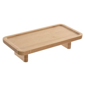 Tablett für Snacks Home ESPRIT natürlich 30,5 x 15,6 x 6,8 cm