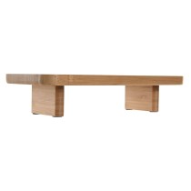 Tablett für Snacks Home ESPRIT natürlich 30,5 x 15,6 x 6,8 cm