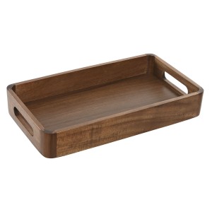 Tablett für Snacks Home ESPRIT natürlich 32 x 18 x 5 cm