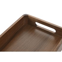 Tablett für Snacks Home ESPRIT natürlich 32 x 18 x 5 cm