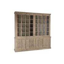 Display Stand Home ESPRIT Natural Teak Mango wood 266 x 46 x 251 cm