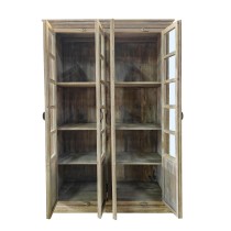 Display Stand Home ESPRIT White Mango wood 135 x 50 x 210 cm