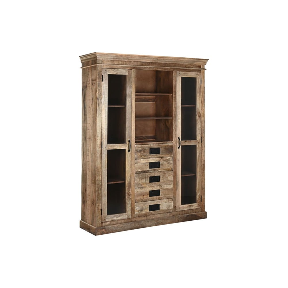Displayständer Home ESPRIT Braun Kristall Mango-Holz 165 x 45 x 210 cm