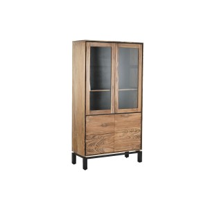 Displayständer Home ESPRIT Braun Schwarz Teakholz Akazienholz 100 x 40 x 185 cm