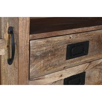 Displayständer Home ESPRIT Braun Kristall Mango-Holz 165 x 45 x 210 cm