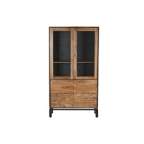 Displayständer Home ESPRIT Braun Schwarz Teakholz Akazienholz 100 x 40 x 185 cm