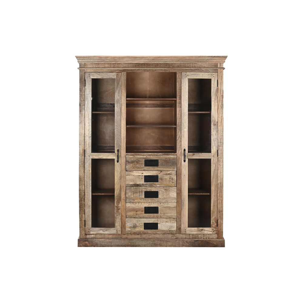 Displayständer Home ESPRIT Braun Kristall Mango-Holz 165 x 45 x 210 cm