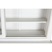 Displayständer Home ESPRIT Weiß Kristall Mango-Holz 170 x 45 x 200 cm