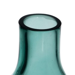 Vase Vert Verre 12,5 x 10 x 25 cm