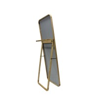 Miroir sur Pied Home ESPRIT Naturel Verre Pin 52 x 40 x 167 cm