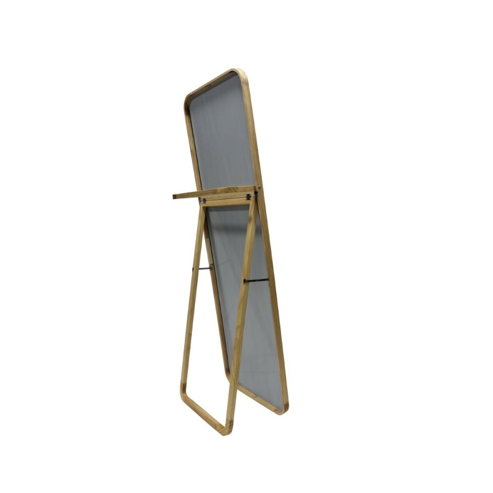 Miroir sur Pied Home ESPRIT Naturel Verre Pin 52 x 40 x 167 cm