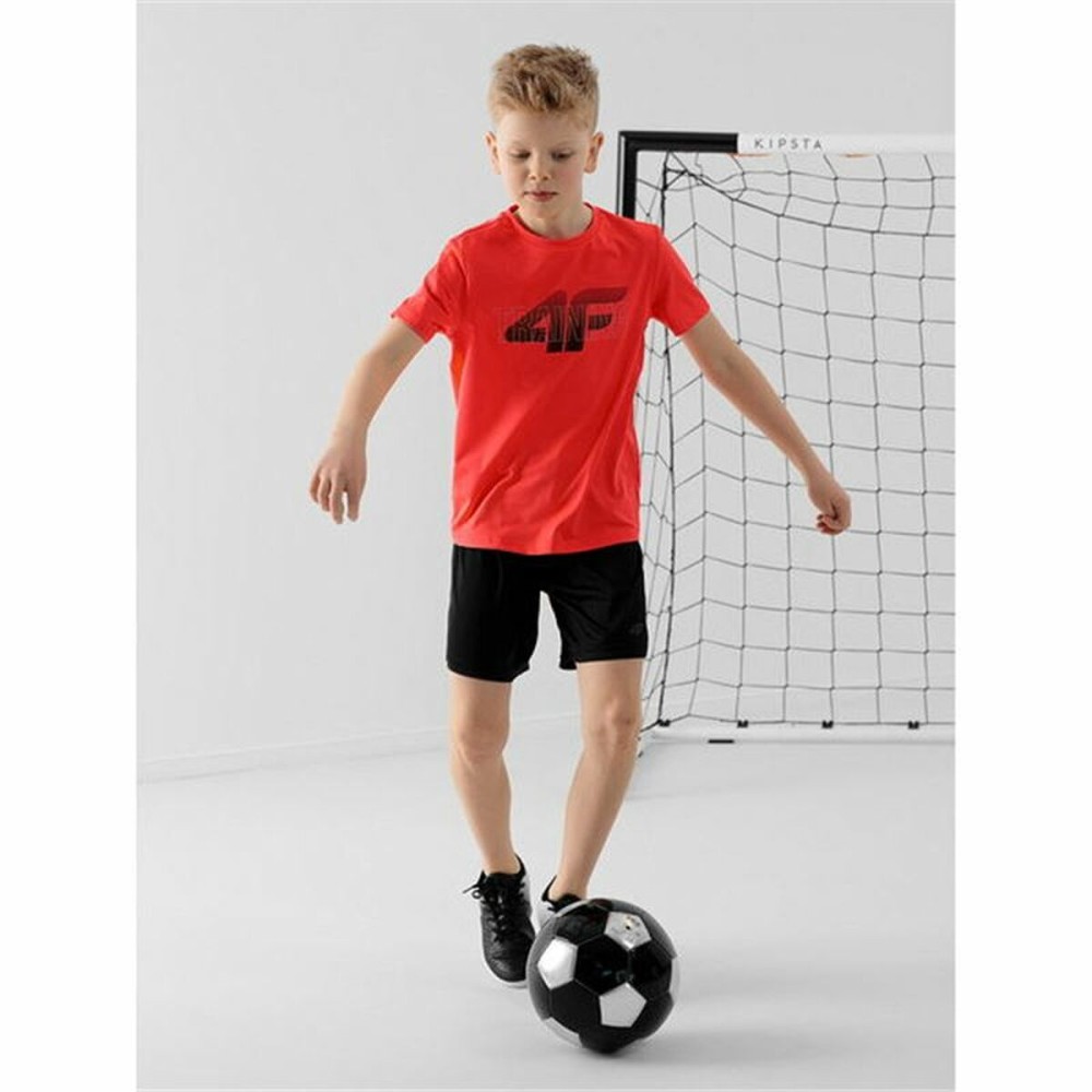 Sportshorts für Kinder 4F HJL22-JSKMTR001 Schwarz