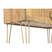 Hall Home ESPRIT Golden 120 x 38 x 76 cm