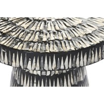 Side table Home ESPRIT Black Golden 40 x 40 x 48 cm