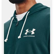 Sportjackefür Herren Under Armour Rival Terry grün