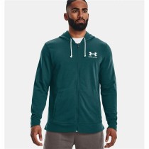 Sportjackefür Herren Under Armour Rival Terry grün