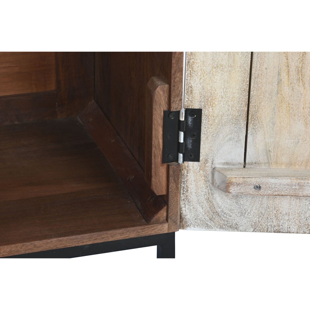 Anrichte Home ESPRIT Weiß Metall Mango-Holz 180 x 40 x 85 cm