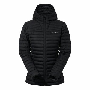 Sportjacke für Frauen Berghaus Nula Micro Schwarz