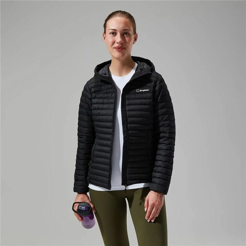 Sportjacke für Frauen Berghaus Nula Micro Schwarz