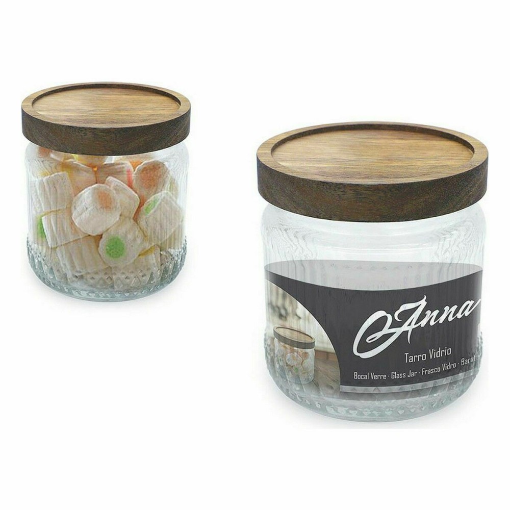 Glass Jar La Mediterránea Anna 450 ml 0,45 L (12 Units)