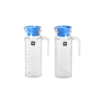 Jar with Lid and Dosage Dispenser La Mediterránea Chrystie Glass (12 Units)