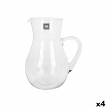 Pichet La Mediterránea Lombardia verre 2 L (4 Unités)