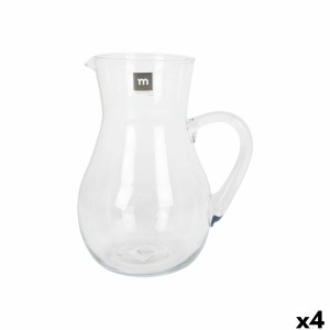 Pichet La Mediterránea Lombardia verre 2 L (4 Unités)