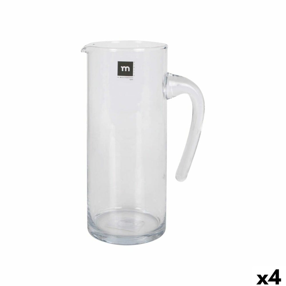 Kanne La Mediterránea Toscana Glas 1 L (4 Stück)