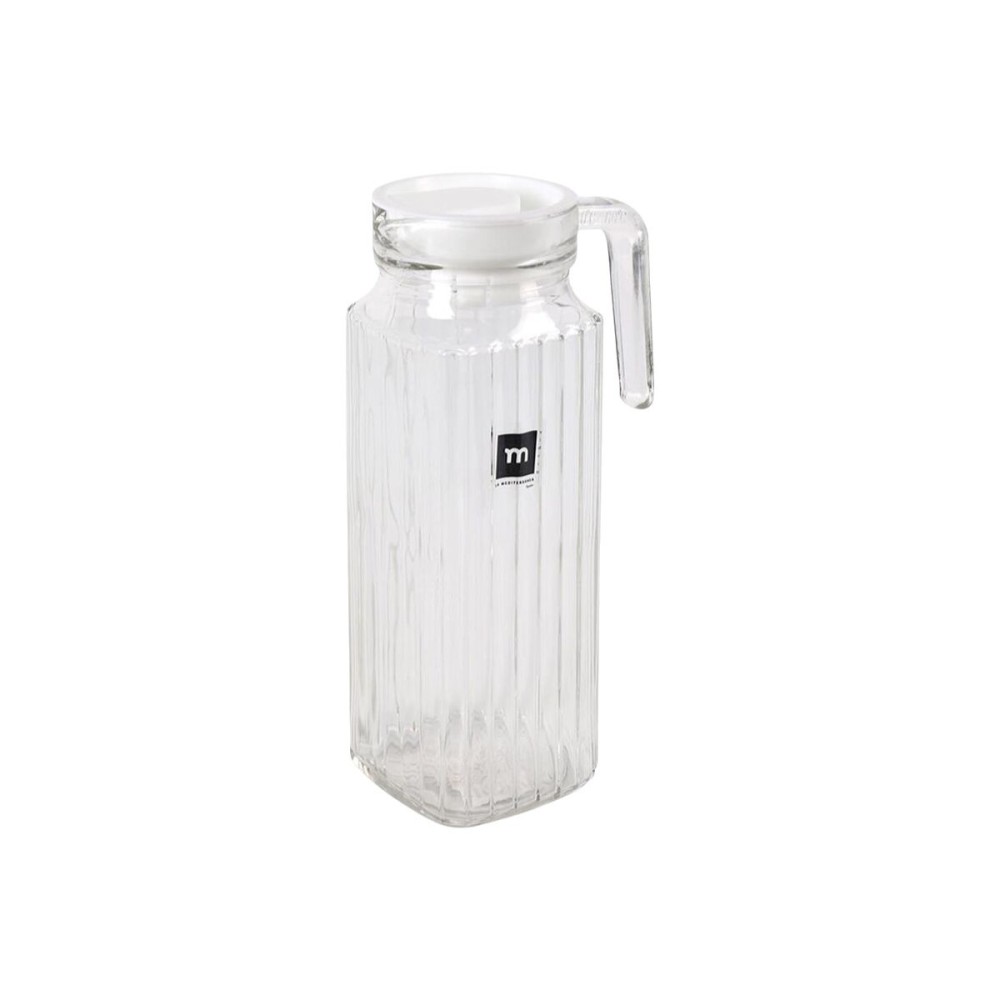 Carafe avec Couvercle et Doseur La Mediterránea Chrysler verre (6 Unités)