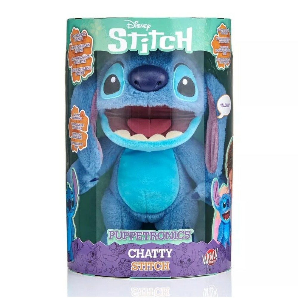 Animal de Compagnie Interactif Stitch Real FX Chatty Stitch