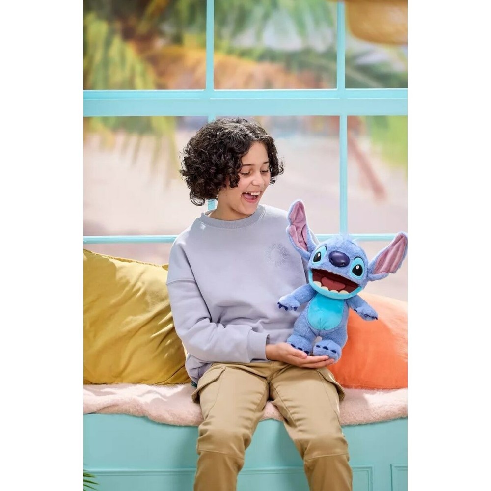 Animal de Compagnie Interactif Stitch Real FX Chatty Stitch