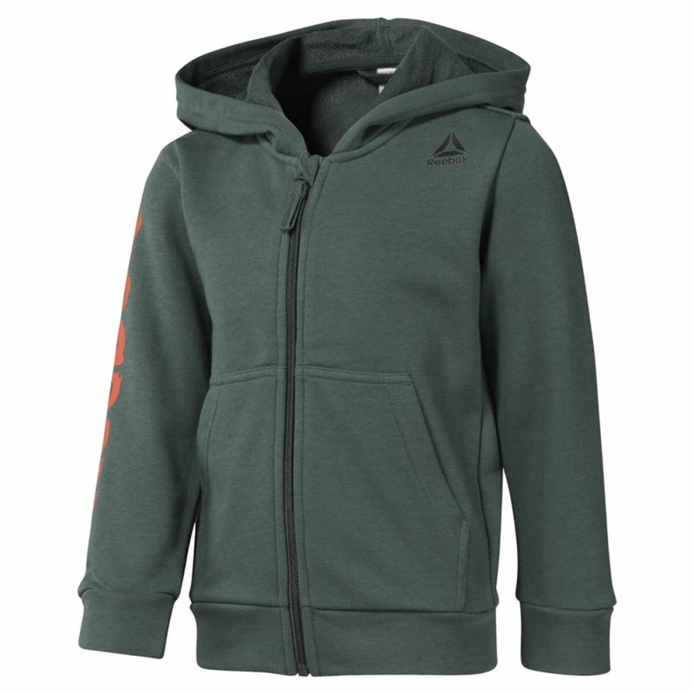 Sportjacke für Kinder Reebok Elements Full grün