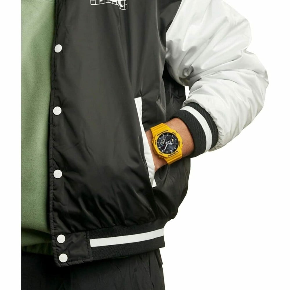 Men's Watch Casio GA-B2100C-9AER Yellow