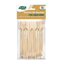 Baguettes en Bambou Algon Bambou 50 Pièces (24 Unités)