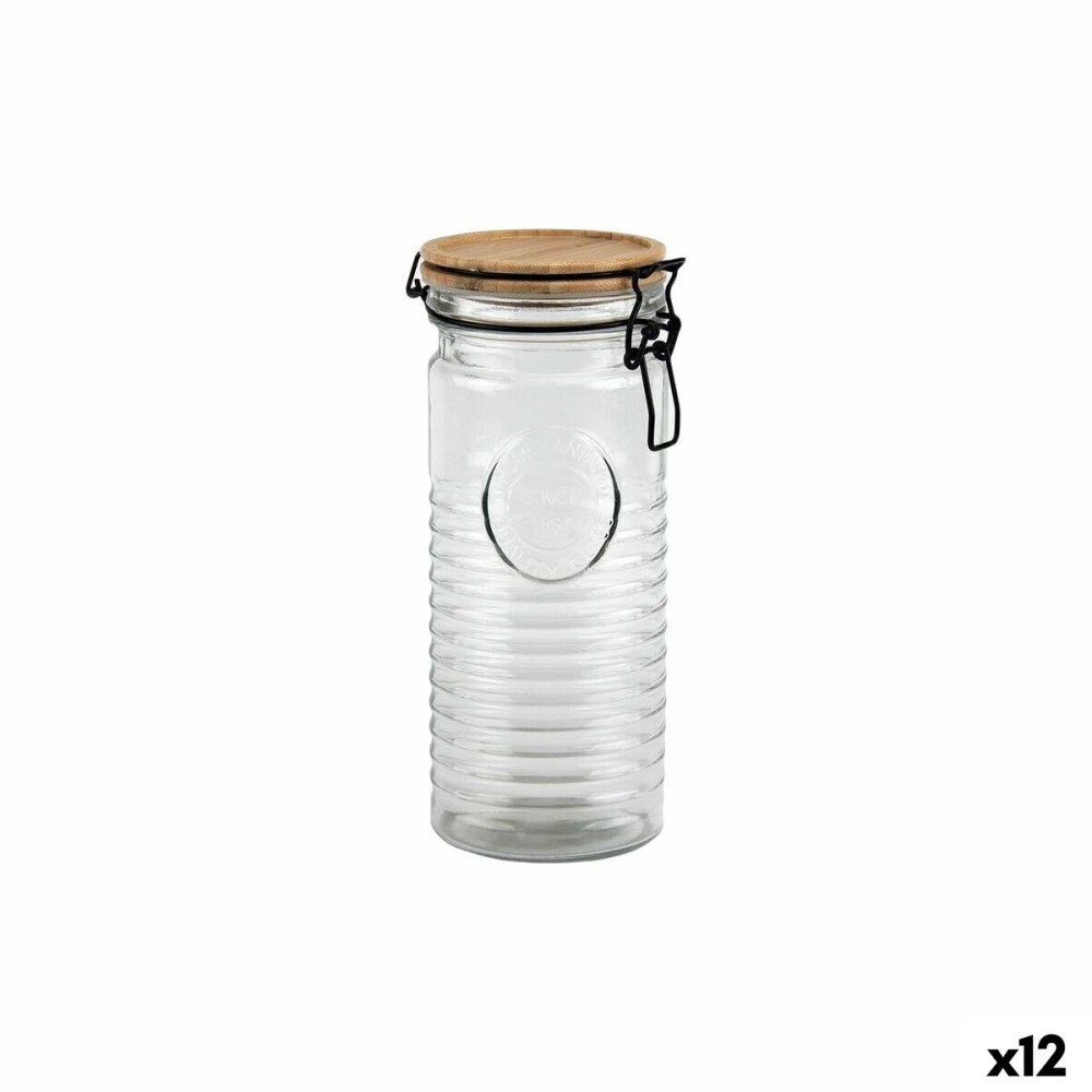 Pot en verre La Mediterránea ACACIA 1,3 L (12 Unités)