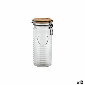 Glass Jar La Mediterránea ACACIA 1,3 L (12 Units)