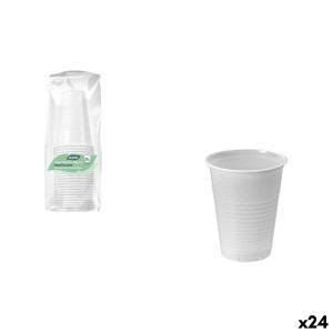 Gläserset Algon Weiß 220 ml 25 Stücke (24 Stück)