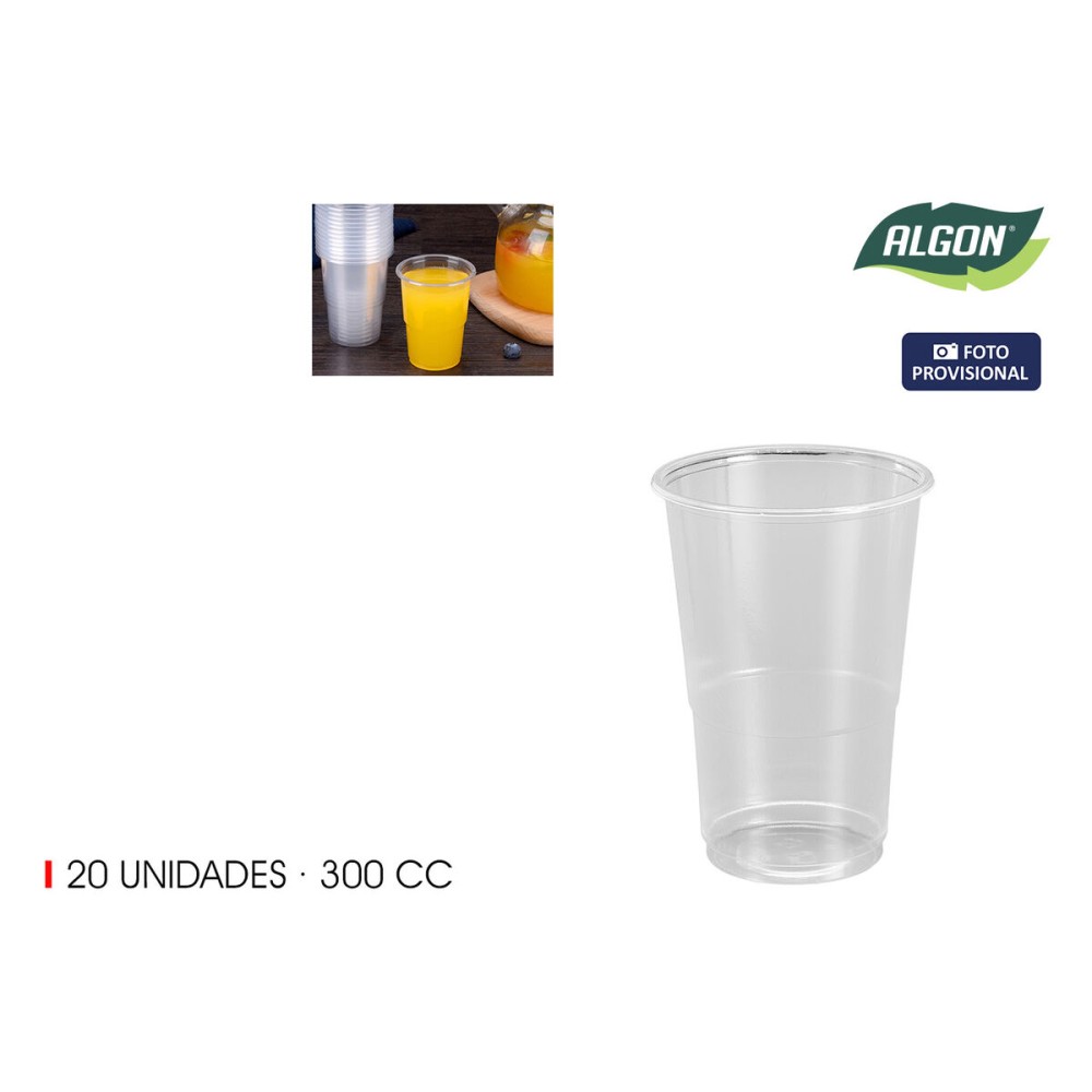 Gläserset Algon 300 ml 20 Stücke (24 Stück)