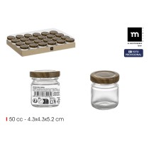 Glasgefäß La Mediterránea WOOD 50 ml (48 Stück)