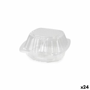 Mehrweg-Lebensmittelschalen Algon BURGER 13 x 13 x 6,9 cm (5 Stücke) (24 Stück)