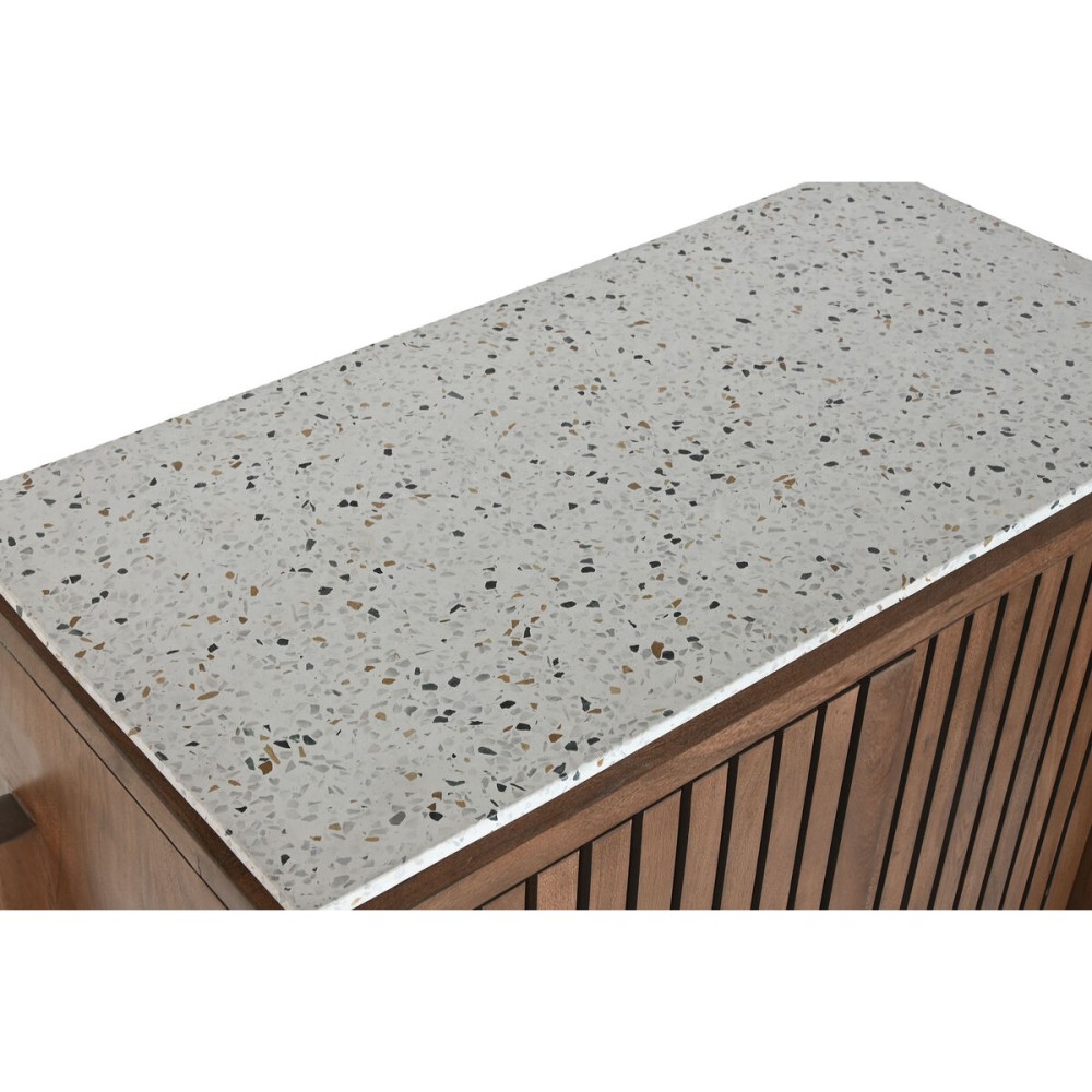 Anrichte Home ESPRIT Akazienholz Terrazzo 80 x 40 x 110 cm