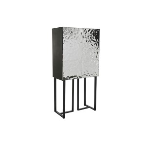 Anrichte Home ESPRIT Silberfarben Metall Stahl 80 x 41 x 160 cm