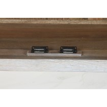TV furniture Home ESPRIT White 160 x 40 x 60 cm